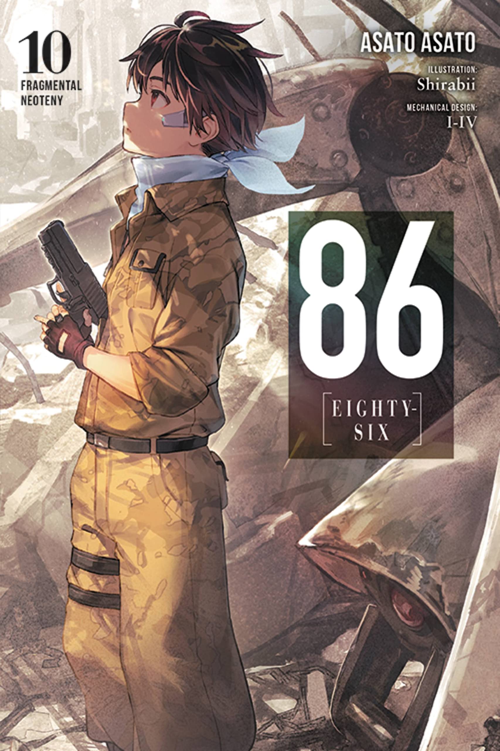 Eighty Six Volume Light Novel Asato Asato