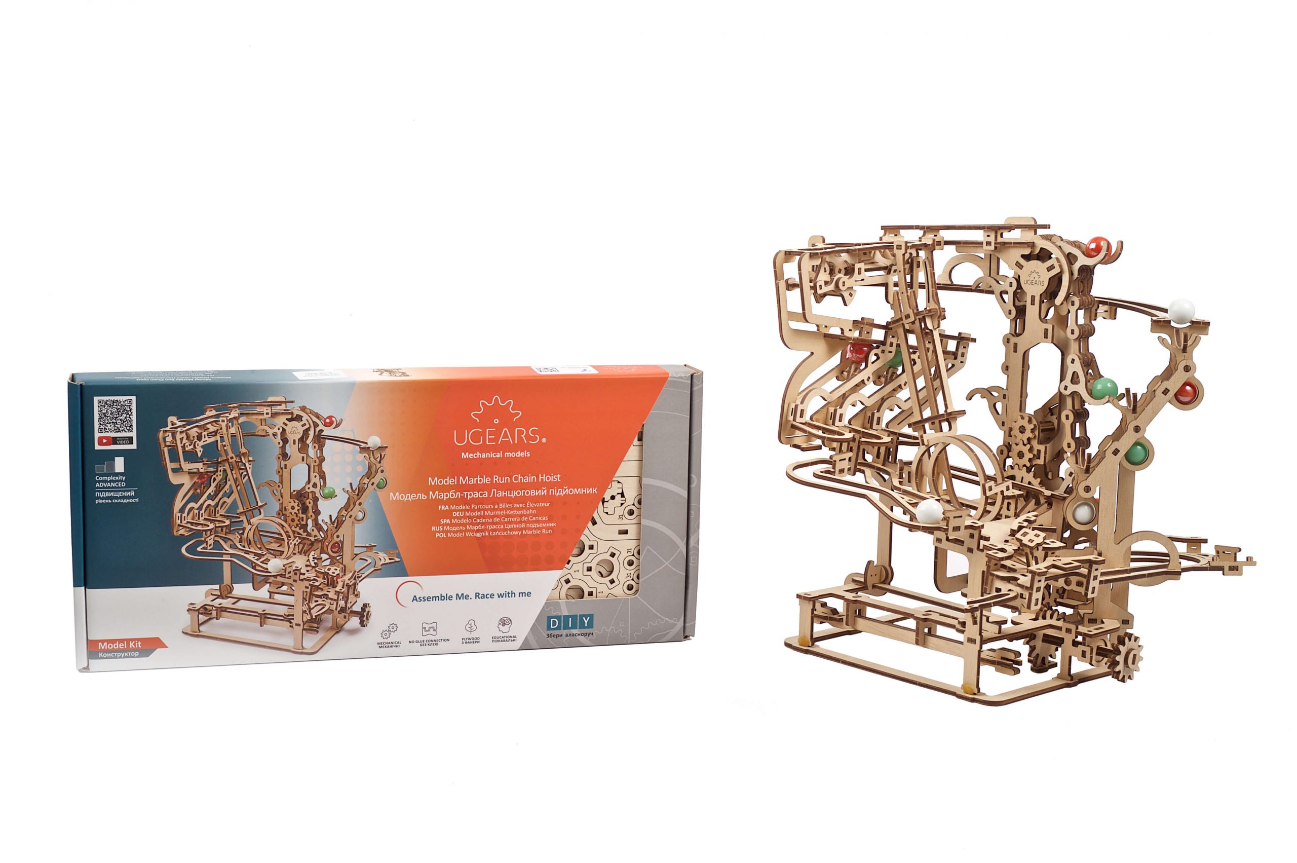 Puzzle Mecanic Marble Run Chain Ugears