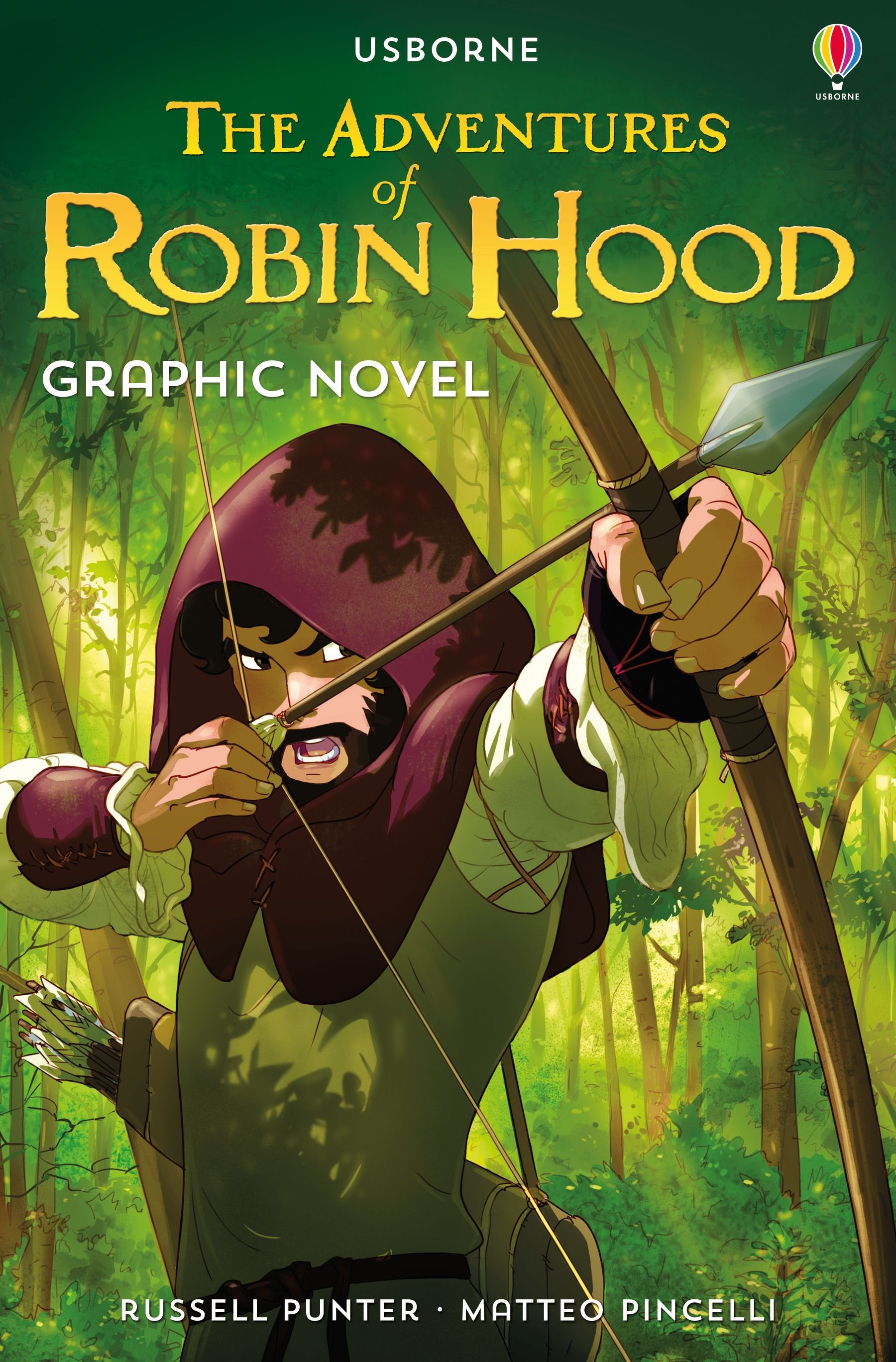 The Adventures Of Robin Hood Graphic Novel Russell Punter