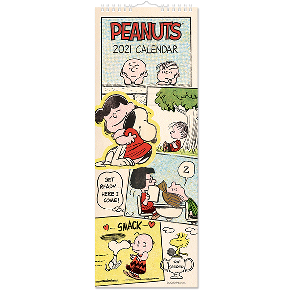 Calendar 2021 Slim 12 Month Peanuts Portico Designs