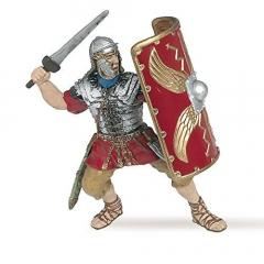 Figurina legionar roman aruncand lancea