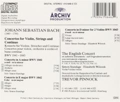 Bach: Violin Concertos