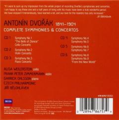 Dvorak: Complete Symphonies & Concertos