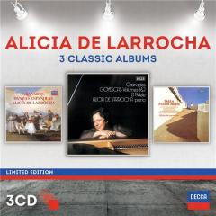 Alicia De Larrocha: 3 Classic Albums Limited Edition