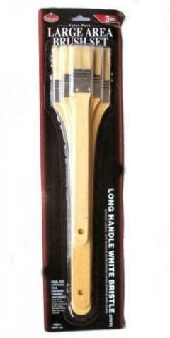 Pensule cu maner lung - 3 bucati