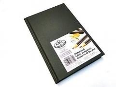 Carnet pentru schite mare gri Royal & Langnickel