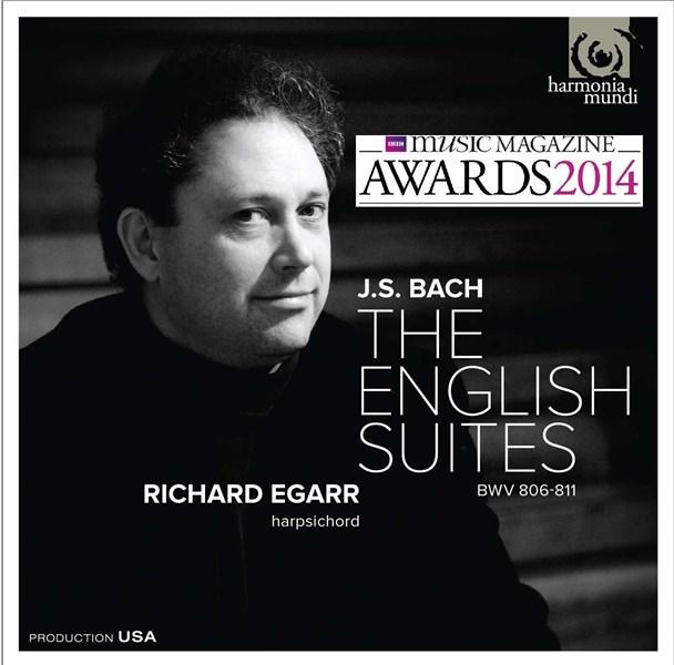 Bach: The English Suites BWV 806-811 - Richard Egarr - Johann Sebastian ...