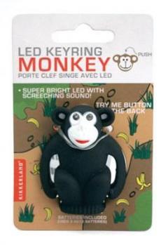 LED Keychain + Monkey