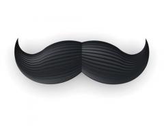 Set 2 radiere - Mustache Kikkerland
