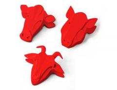 Bag Clips + Animal Farm Red