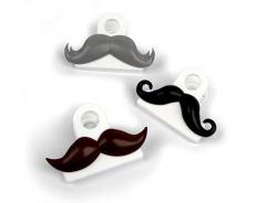 Mustache Bag Clips