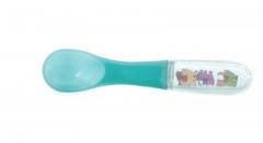 Lingura pentru bebelusi - Kitty Rattle | Kikkerland