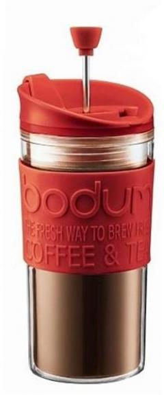 Bodum Travel Press Set Coffee Maker - Red 