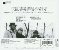 The Ornette Coleman Trio At the Golden Circle, Vol. 1