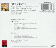 Gershwin: Rhapsody in Blue; An American in Paris; Piano Concerto; Porgy and Bess