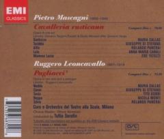 Mascagni: Cavalleria rusticana; Leoncavallo: Pagliacci