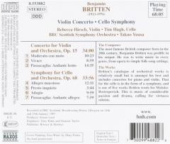 Britten: Violin Concerto; Cello Symphony