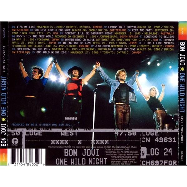 One Wild Night - Live 1985-2001 - Bon Jovi