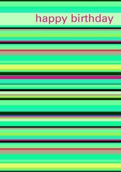 Felicitare Right Stripes Roger la Borde