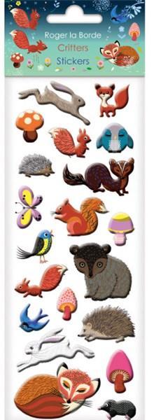 Stickere cu Gel Critters Roger la Borde