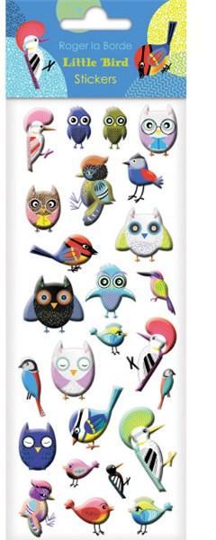 Stickere cu Gel Crazy Bird Roger la Borde