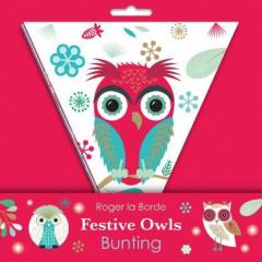 Ghirlanda pentru petreceri - bufnite elegante