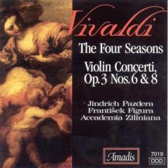 Vivaldi: Four Seasons / Concerti Op. 3 Nos. 6&8