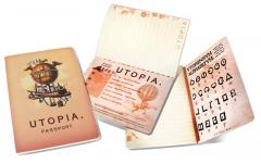 Utopia Passport Notebook
