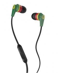 Casti Skullcandy Ink'd Rasta Microphone