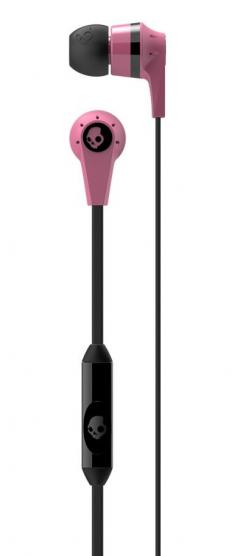 Casti Skullcandy Ink'd Mic Pink Black Microphone