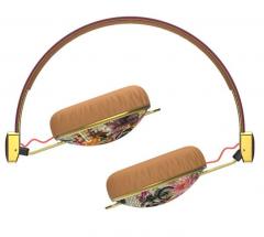 Casti Skullcandy Knockout Floral / Burgundy / Rose / Gold