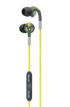 Casti Skullcandy Fix Dark Grey Light Hot Lime