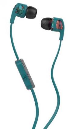 Casti Skullcandy Smokin Buds 2 8 Bit Floral / Grey / Teal