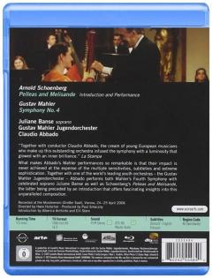 Mahler: Symphony No 4; Schoenberg: Pelleas and Melisande - Blu ray