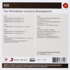 Yuri Temirkanov conducts Shostakovich: Symphonies 1, 5, 6, 7, 9, 13 / Cello Concertos