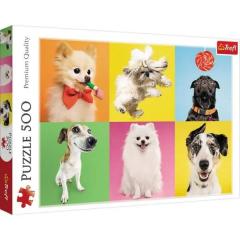 Puzzle 500 piese - Dogs