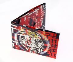 Portofel - Rosu Aprins