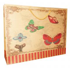 Punga cadou - Design Vintage, tip poseta mare (doua modele)