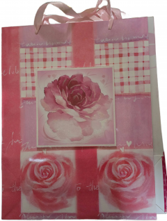 Punga cadou - Flori - Mare (mai multe modele)