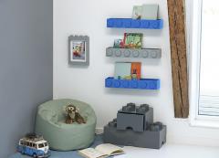 Suport LEGO pentru carti - Gri