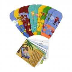 Set sosete - Incrocodible: Sosete cu povesti (3-4 ani)