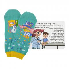 Set sosete - Incrocodible: Sosete cu povesti (3-4 ani)