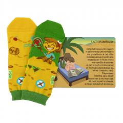 Set sosete - Incrocodible: Sosete cu povesti (3-4 ani)