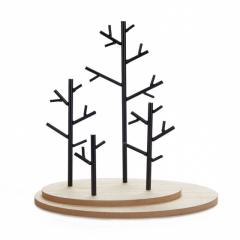 Suport bijuterii - Wood and Metal - Black