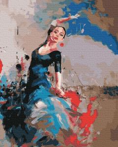 Set pictura pe numere - Tango, 40x50 cm