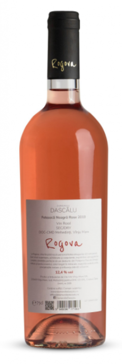 Vin rose - Rogova, Feteasca Neagra, sec, 2019