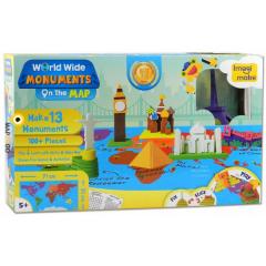 Puzzle din spuma - World Wide - Monuments on the Map