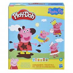 Set plastilina - Play-Doh: Pepa Pig Stylin' Set