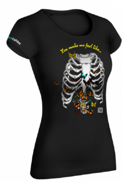 Tricou Butterfly Multicolor - L