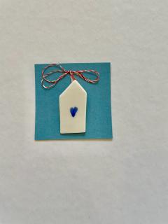 Brosa din Portelan - Albastru - mai multe modele